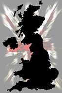 map england flag colors white