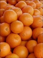 orange fruit diet background