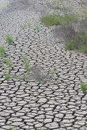 desert cracked dry brown pattern