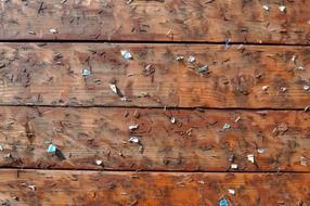 panel wood planks wooden nails