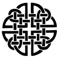 celtic knot silhouette