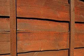 brown garden fence wood background