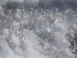 ice crystals winter magic