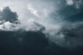 dramatic sky texture wind storm