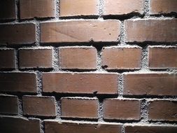 brick wall light shadow background