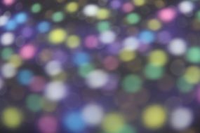 bokeh colorful rainbow glow light