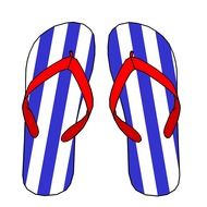 patriotic red blue stripes pattern