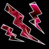 flash bright red background