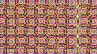 creative spiral pattern