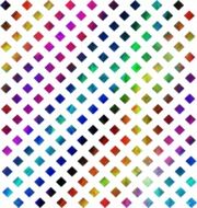 multi color rainbow lattice diamond