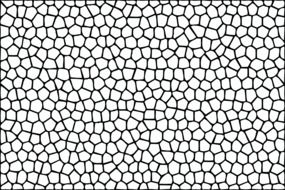 mosaic pattern wall stones