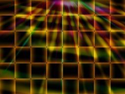 disco music colored background