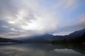 landscape clouds dawn sky nature