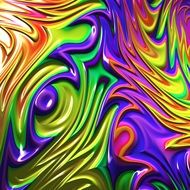 fractal mix of colors