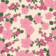 floral vintage flowers wallpaper