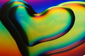 water liquid drop shiny spectrum