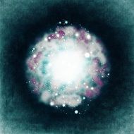ball with space pattern