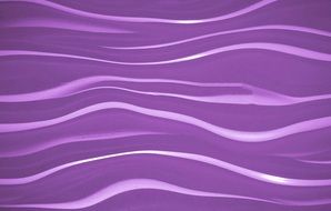 waves on a purple background