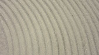 sand arches zen pattern background