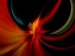 background with moving colorful lines