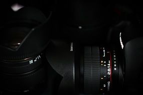 details of canon camera