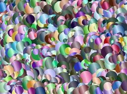 confetti background colorful design