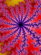 fractal abstract background spiral