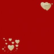 scrapbooking paper red color st.valentine`s ornament background