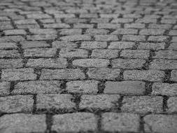 granite cobblestones ground texture
