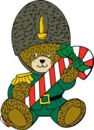 teddy bear christmas holiday toy