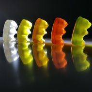 colorful jelly bears haribo