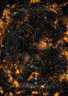 lava texture background orange