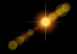 reflection light ray seem
