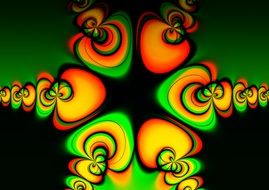 psychedelic fractal pattern