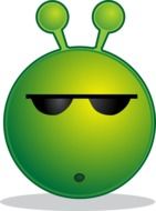 alien smiley huh emotion emoticon