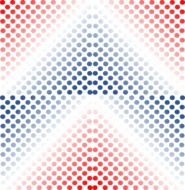 dots pointillism abstract chevron