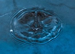 water wave drip liquid