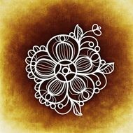 plant flower abstract background
