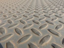 texture galvanized iron grey