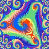 image of colored swirls