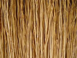 broom sticks macro background