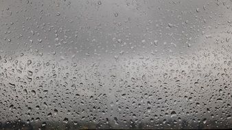 background with water drops on the window