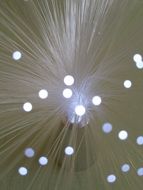 fiber glass lamp light lighting