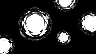 glass blender light abstract