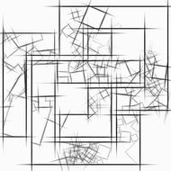 background abstract drawing squares