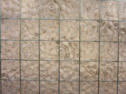 wire glass grid