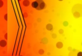 arrow direction bokeh light colorful background