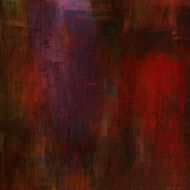 painting modern art red