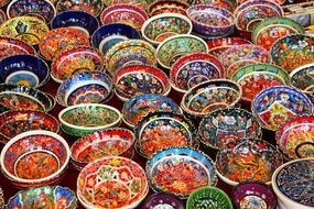 art background bowl ceramic color