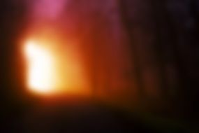 background blur fire sunset